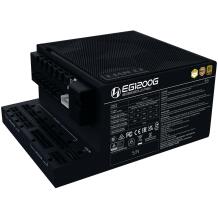 Lian Li Maitinimo šaltinis EDGE GOLD 1200 G9P.EG1200G.BH00.EU, 1200W, 80 PLUS Gold, visiškai modulinis, USB centras