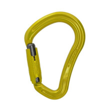 Carabiner 30kN Boa HMS Locksafe, DMM, 5031290229685, 30 kN, LIME