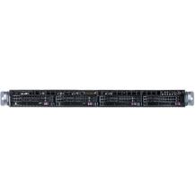 Supermicro SuperChassis 813MFTQC-350CB2 serveris, CSE-813MFTQC-350CB2, 503mm, 437mm, 43mm, 350W, 1U, 4x3.5" diskai, juodas