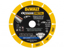 Extreme Metal cutting disk 150x22.23x1.3mm DeWALT