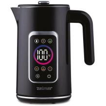 Zelmer Kettle ZCK8065 71507102P, 2200 W, 1.7 l, 55–100°C, paslėptas šildymo elementas, 360° sukimas, nerūdijantis plienas