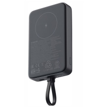 Kompakts ārējais uzlādes akumulators ar magnētisko bezvadu uzlādi 10000 mAh 33 W USB-C PD pelēks BHR9823GL Xiaomi