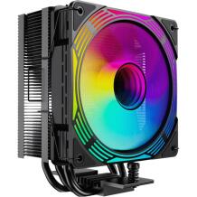 Gamemax protsessori jahuti ICE FORCE BK, 585g, 44.35cfm, 4 soojusooned, TDP kuni 220W