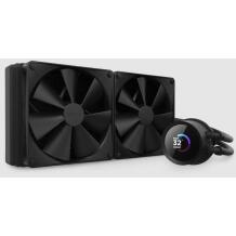 Nzxt Kraken 280 RL-KN280-B1, 2x140mm, 1500RPM, 32.1dB, 99.68cfm, 2800RPM, 400mm torud, TFT-LCD ekraan