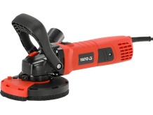 Betona slīpmašīna 125mm, YATO, YT-82164, 1400W, ar putekļu izsūknēšanas sistēmu