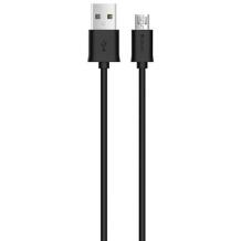 Devia USB kaabel, 120EC0180002, 5V, 2.1A, 1m, Micro USB, USB, andmete edastamine, laadimine