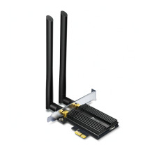 AX3000 Wi-Fi 6 Bluetooth 5.0 PCIe adapter, TP-Link, Archer TX50E, 2402 Mbps, 574 Mbps