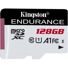 Kingston High Endurance microSDXC mälukaart, SDCE/128GB, 128 GB, 95 MB/s, 45 MB/s, A1, UHS-I, klass 10, IPX7, löögikindel