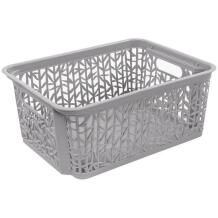 Branq Korv 8171427, 394mm, 272mm, 165mm, plastmass, ristkülik, hall, hoiukarp käepidemetega