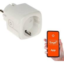 Genway умная розетка ATLO-P1-TUYA 100-240 В, 3680 Вт, 16 А, Wi-Fi 2.4 ГГц, -20 °C до +50 °C