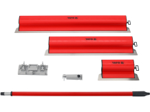 Klāšanas lāpstiņu komplekts ar piederumiem, YATO, YT-52225, 5 rīki, 250-800 mm platums, nerūsējošais tērauds, elastīgs dizains