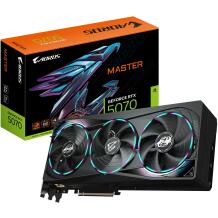 Gigabyte Video karte GV-N5070AORUS M-12GD 12GB GDDR7, 192 bit, PCI-E 5.0, 2715 MHz, 3 x DP 2.1a, 1 x HDMI 2.1b, NVIDIA DLSS 4