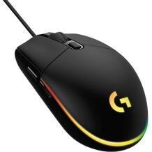 Logitech G203 USB optiline hiir 910-005796, 8000 DPI, 6 nuppu, RGB valgustus, 2.1m kaabel