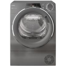Candy Džiovyklė RO4 H7A2TCERX-S, 7 kg, Energijos efektyvumo klasė E, Priekinis pakrovimas, TFT, Wi-Fi, Gylis 46.5 cm