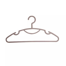 Вешалки для одежды 10 шт. пластиковые Дафна ORDINETT 129841018 42x0,8x21см серо-коричневые