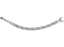 Savienojuma šļūtene F/M 1/2" M10x1 300MM, FALA, 71846, nerūsējošais tērauds, EPDM gumija, 32 l/min plūsma