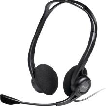 Logitech kõrvaklapid 981-000100, 2.4 m kaabel, USB Type-A, 100 - 1000 Hz, 111 dB, -42 dB, Binaural, Mute/Volume nupud