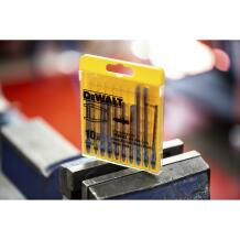 Dewalt Zāģa asmeņu komplekts DT2292-QZ, 10 gab., HSS, 76 mm, 82 mm, bi-metāls, metāla griešanai