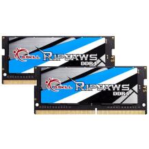 G.Skill Ripjaws mälukomplekt F4-2400C16D-32GRS, 32 GB, 2 x 16 GB, DDR4, 2400 MHz, SO-DIMM 260-pin, kahekohaline, mittepuhverdatud