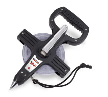 Measuring tape 10mm x 50m, steel, with hook Kreator