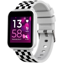 Kids’ smartwatch with Bluetooth, music playback, and a white case Joyce KW-43 Dual BT Music White CANYON