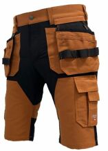 Titan Flexpro šortai, rudi C50, PESSO, KB125BR_C50, 60% medvilnė, 40% poliesteris, 320 g/m²