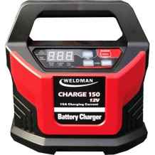 Автомобильное зарядное устройство CHARGE 150, 12В, 15А, 2-400Ач, 104504 WELDMAN