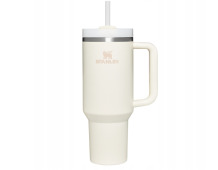 Termokrūze ar salmiņu Stanley The Quencher H2.0 FlowState Tumbler 1,18 L – krēmkrāsā (2.0)