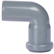 Armakan Līkums 40/90 5774099, 40mm, 90°, pelēka, polipropilēns (PP)
