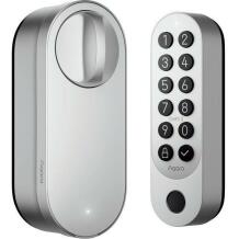 Aqara nutikas lukk U200/ Hõbe EL-D02D-S, Bluetooth 5.0, NFC, sõrmejäljelugeja, AA patareiadapter