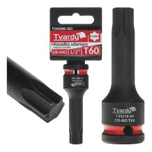TORX Impact Socket 1/2" T60 CR-MO Tvardy T00216-60