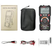 Habotest HT118E Universalus Skaitmeninis Multimetras True RMS NCV, 20000 skaičių, AC/DC 1000V, 10A, varža 100MΩ, talpa 2mF