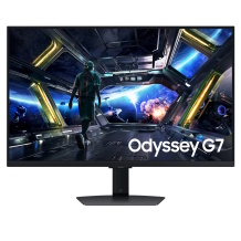 Samsung LS32DG702EUXDU Odyssey G7 32" UHD 3840×2160 144 Hz IPS LCD gaming monitor 1 ms built-in speakers height/tilt/swivel/pivot adjustment Black