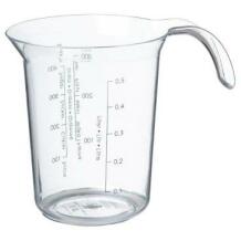 Nhg Мерная Чаша 0.5L Palermo 2732479, 0.50L, прозрачная с отмеченной шкалой, смола стирол-акрилонитрил