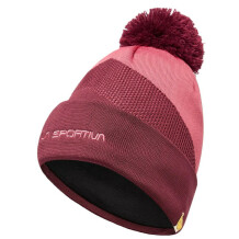 Шапка KNITTY Beanie, LA SPORTIVA, 8058428186822, 100% переработанный полиэстер, Вес: 111g, цвет: ROSEBAY REDWOOD