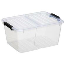 Nhg Home box Flex 15L 2753238, 390mm, 290mm, 180mm, прямоугольная, прозрачная, пластик