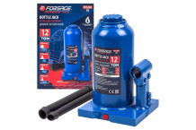 Butelinis domkratas FORSAGE F-T91204 12 t aukštis 370 mm su vožtuvu