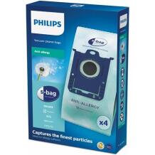Philips мешок для пылесоса FC8022/04, 4, знак качества ECARF, гигиеническая система закрытия