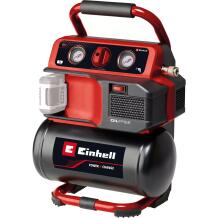 Einhell Power X-Change juhtmevaba kompressor TE-AC 18/75 Li OF-Solo 4020410, 18 V, 5 L, 8 bar, 75 l/min, 2 manomeetrit