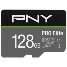 Pny atmiņas karte microSDXC 128GB P-SDU128V31100PRO-GE, 100 Mb/s, 90 Mb/s, UHS-I U3 Class 10 V30, SD adapteris