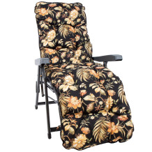 Krēsla spilvens BADEN-SUMMER 48x165cm, tumšs puķains T0590885 HOME4YOU