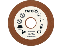 Zāģa ķēžu asinātāja rezerves slīpripa Keramika 108x23x3.2 mm P100 5500 min⁻¹ YT-84991 Yato