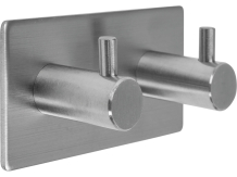 Divkāršais āķis ar 3M līmi, Steely, 69372, nerūsējošā tērauda, 45x90x30 mm