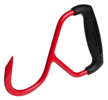 Крюк для подъема, OREGON, 536308, 20 x 6 x 23 см, Кованый стальной крюк с термопластичной резиновой ручкой.