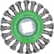 Щетка дисковая из витой проволоки X-LOCK 2608620733 BOSCH