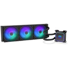 Endorfy CPU Охладитель Navis F360 ARGB EY3B006, 3 вентилятора, 250-1800 RPM, алюминий, RGB контроллер