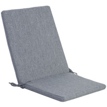 Krēsla pārsegs SIMPLE GREY 42x90x3cm, pelēks, 100%poliesters, audums 757 T1130757 HOME4YOU