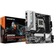 Gigabyte Mātesplate B650M GAMING PLUS WF 1.3, AMD Socket AM5, 5+2+2 fāzes VRM, 4*DIMM DDR5, 2xPCIe 4.0 M.2, 2.5GbE LAN, Wi-Fi 6E
