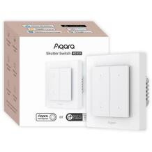 Aqara Žaliuzės Jungiklis H2 DS-K02D Baltas, 86 × 86 × 45 mm, 0.12 kg, Bluetooth/ZigBee