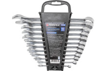 Kombineeritud mutrivõtmete komplekt, FORSAGE, F-5121MP, 12 osa, CrV teras, 6-22 mm